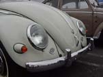 Classic Bullet Turn Signals on a Volkswagen oval window bug