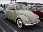 VW oval window bug with factory sunroof
