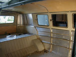 61 Westy Camper; walls insulated