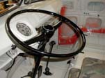 61 Westfalia Camper; restored steering wheel