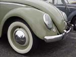 Restored early Volkswagen beetle