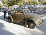Restored WW-II era Volkswagen ragtop bug