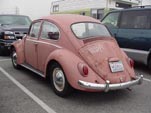 Very oxidized but original Volkswagen hardtop bug