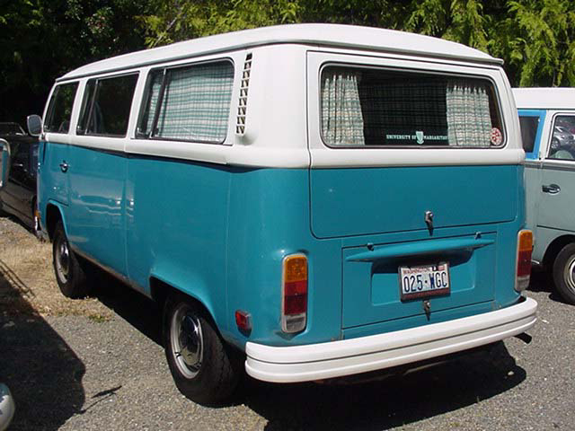 Volkswagen Bay Window Bus Paint Color Samples, from