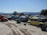 Volkswagen junkyard with loads of vintage bugs